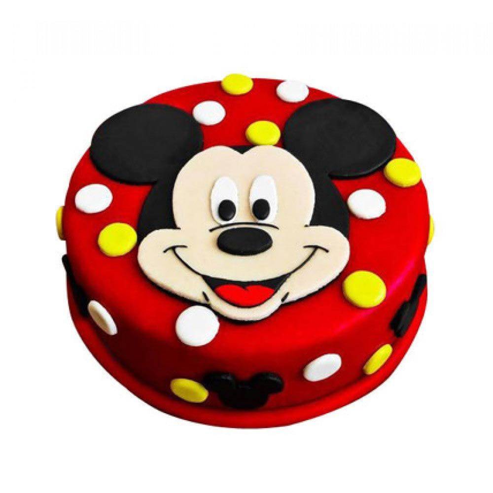 Adorable Mickey Mouse Cake - YuvaFlowers