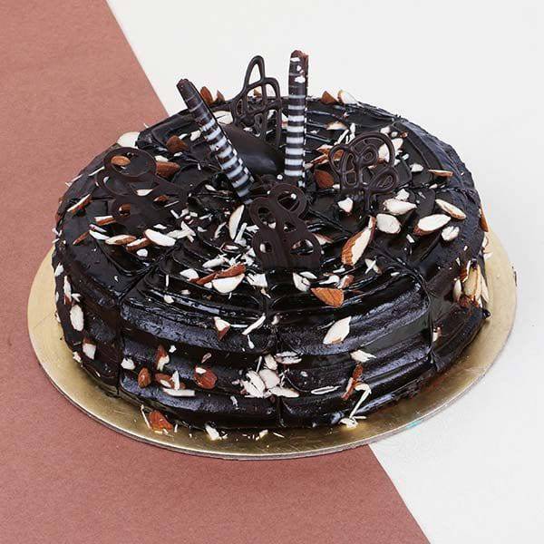 ALMOND TRUFFLE CAKE - YuvaFlowers