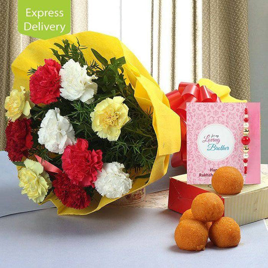 Always Blessed Rakhi - YuvaFlowers