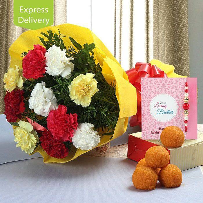 Always Blessed Rakhi - YuvaFlowers