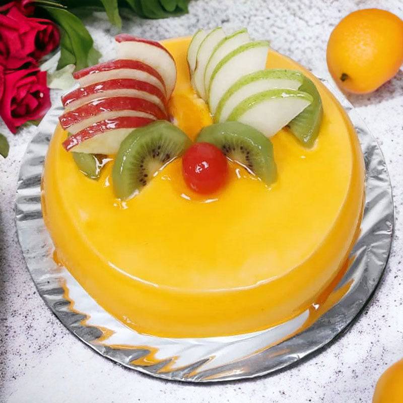 Amazing Fruit Cake - YuvaFlowers