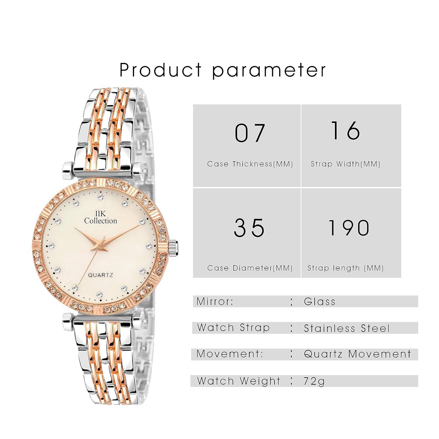 Analogue Women's Watch (Dial Colored Strap) - YuvaFlowers