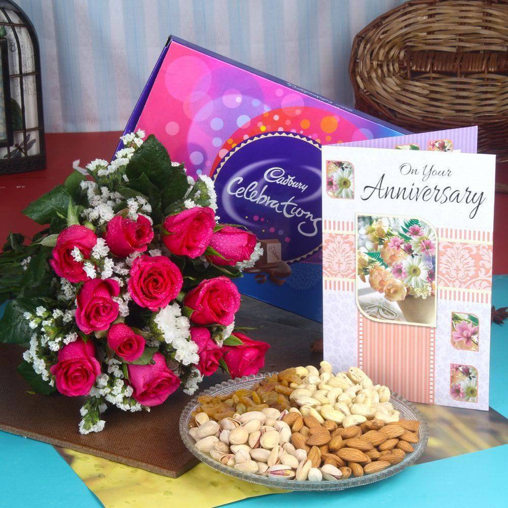 ANNIVERSARY CELEBRATION TREAT - YuvaFlowers