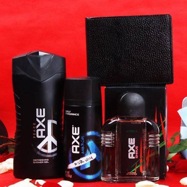 AXE Grooming Hamper - YuvaFlowers