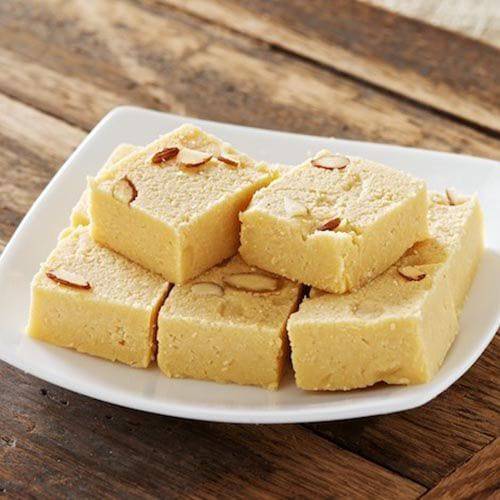 Badam Burfi - YuvaFlowers