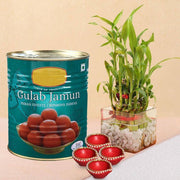 Basket For Timeless Bond - YuvaFlowers