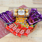 Basket Full of Chocolates - YuvaFlowers