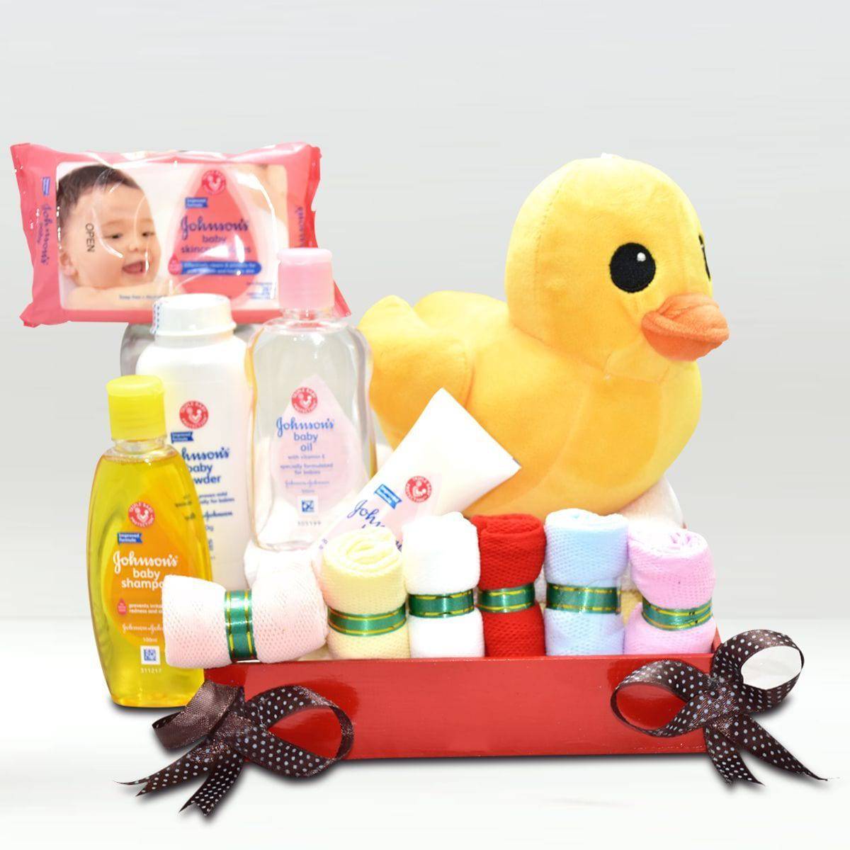 Bath Time Baby Gift Hamper - YuvaFlowers
