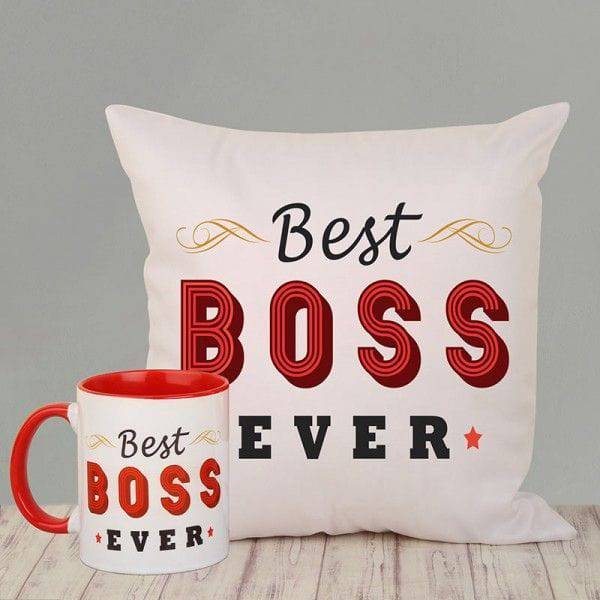 Best Boss Ever Gift Hamper - YuvaFlowers