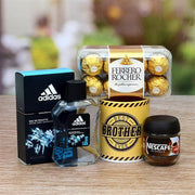 Best Brother Mixed Hamper - YuvaFlowers