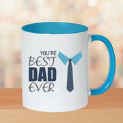 Best Dad Ever Ceramic Mug - YuvaFlowers