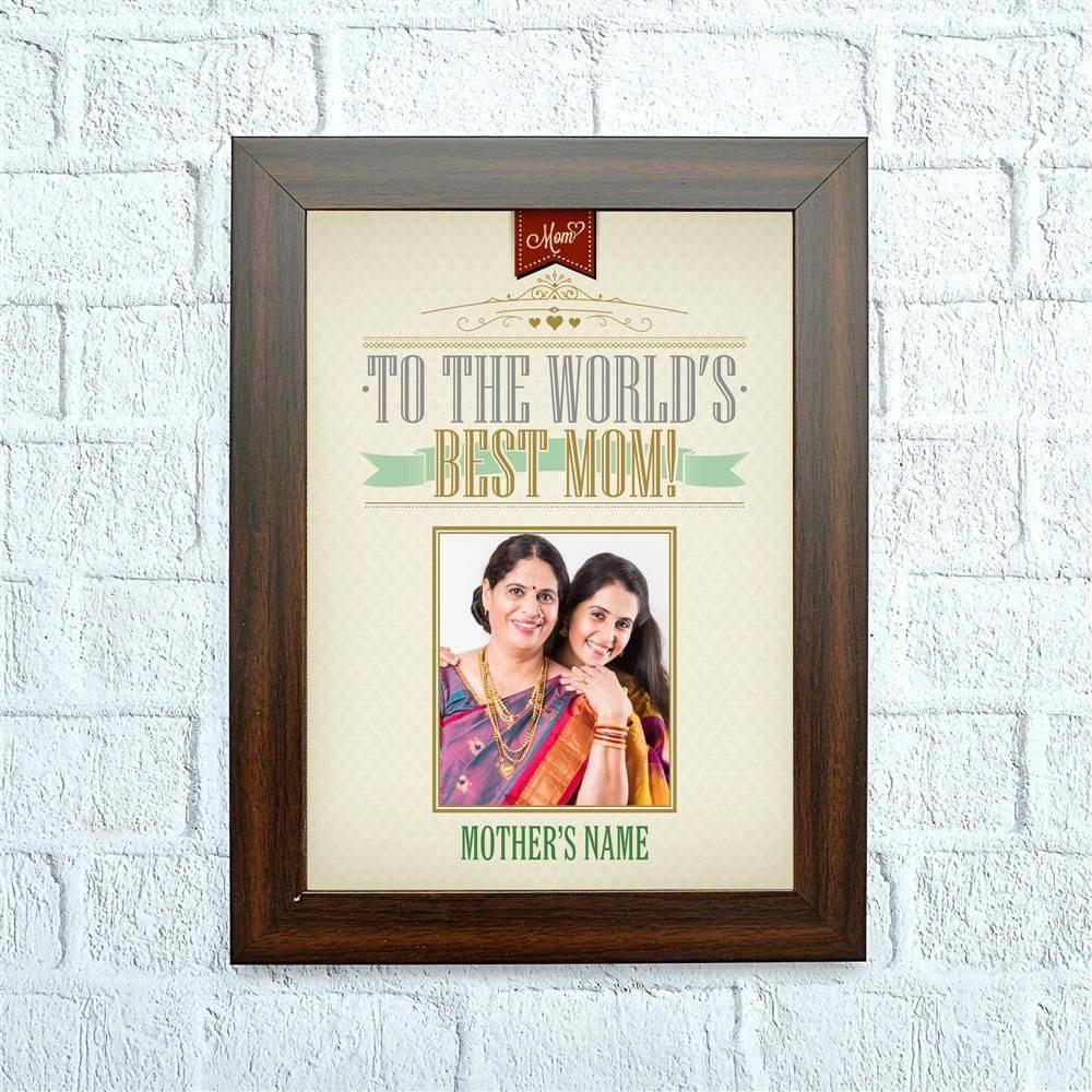 Best Mom Personalized Certificate Ever - YuvaFlowers