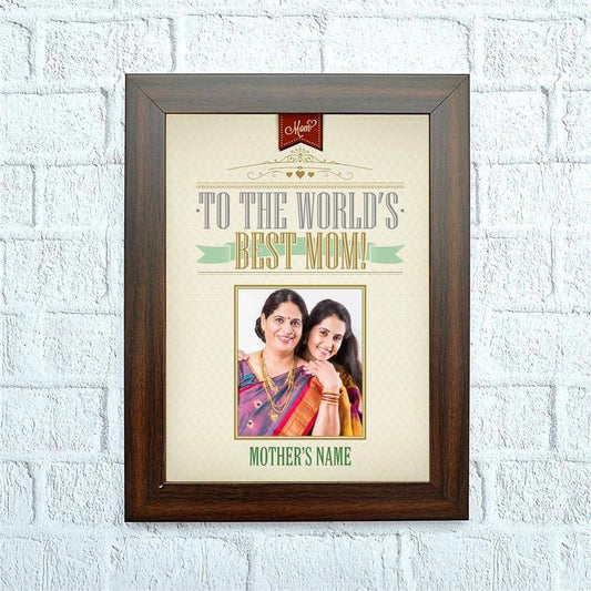 Best Mom Personalized Certificate Ever - YuvaFlowers