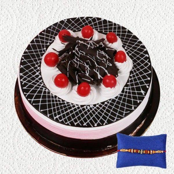 Black Forest Rakhi Combo - YuvaFlowers