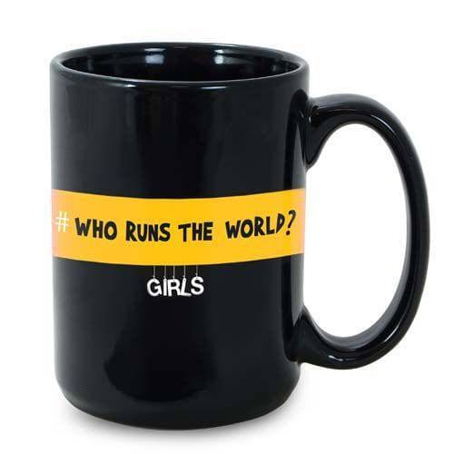 Black Mug For Girls - YuvaFlowers