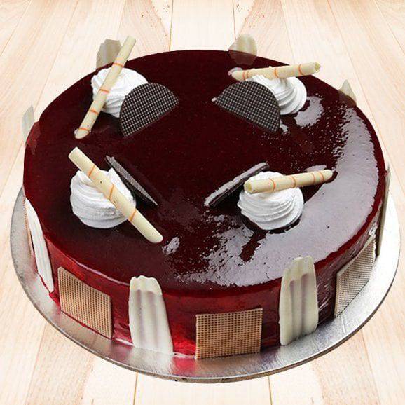 Blissful Blueberry Cake - YuvaFlowers