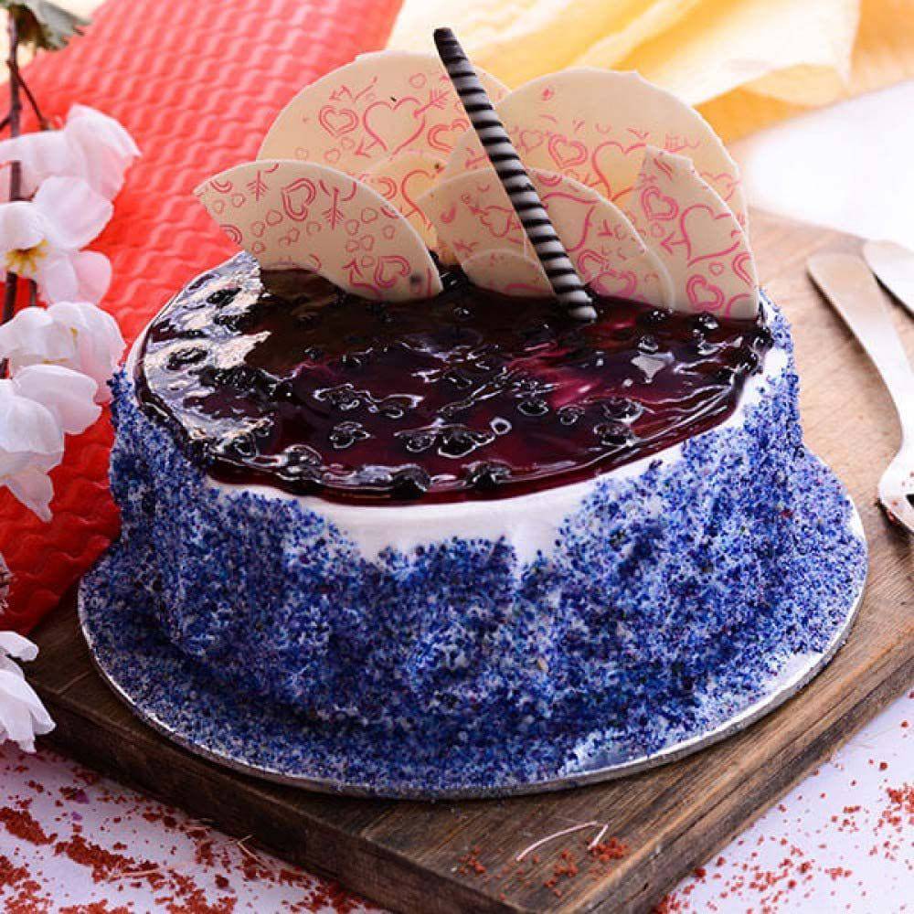 Blueberry Jelly Cake - YuvaFlowers