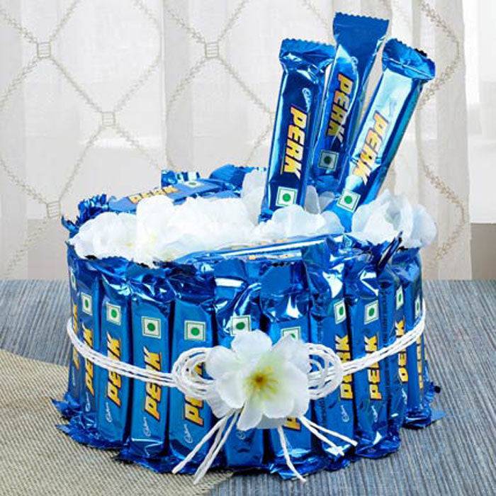 Bunch of 20 Pcs perk chocolates - YuvaFlowers