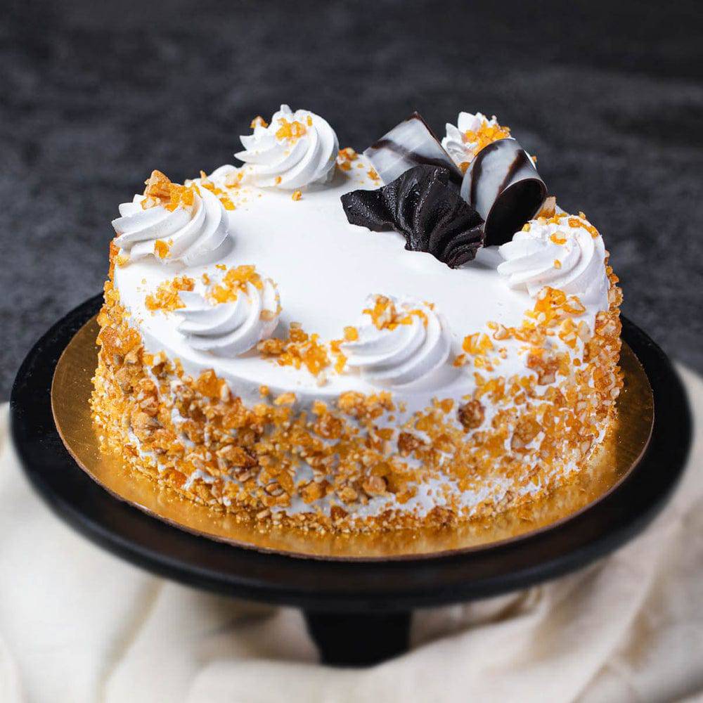 Butterscotch cake 1 Kg - YuvaFlowers