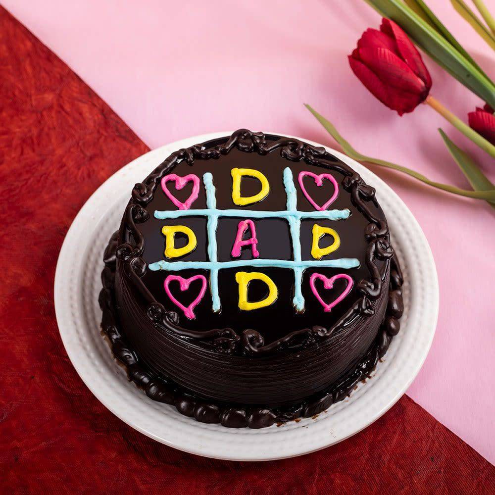 Cake For Father Surprise - YuvaFlowers