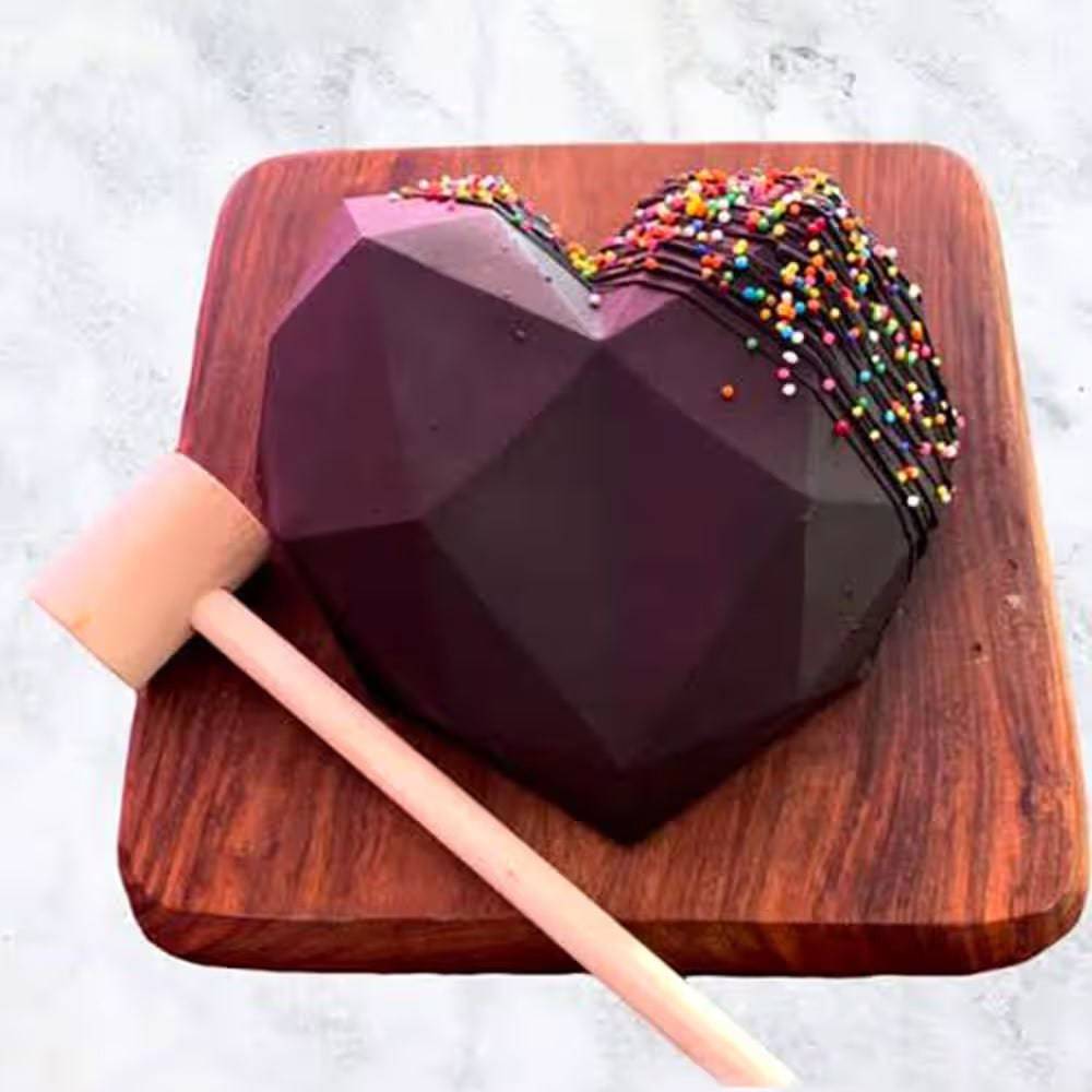 Choco Love Pinata Cake - YuvaFlowers