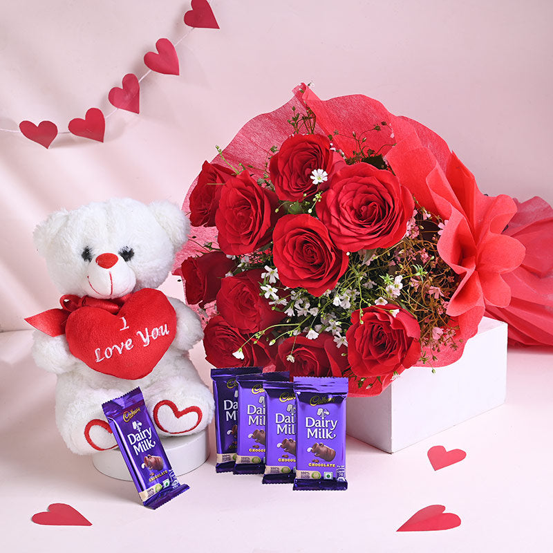 Love Gift Bundle - YuvaFlowers