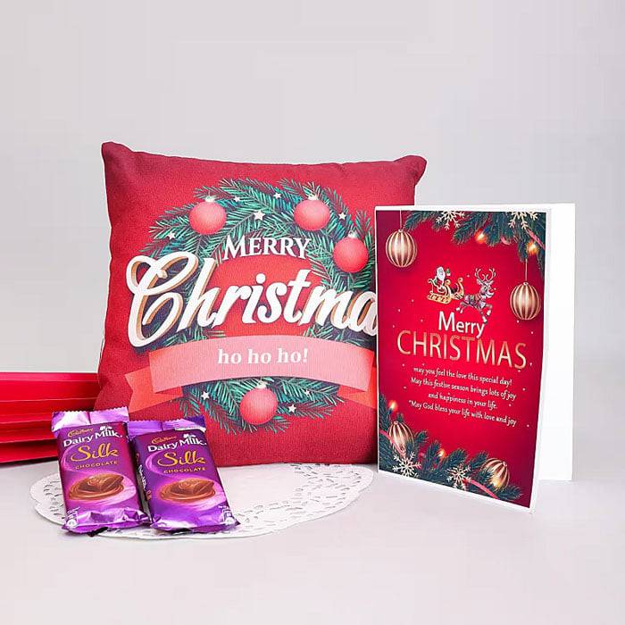 Christmas Comfy Cushion Combo - YuvaFlowers