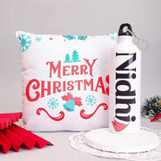 Christmas Personalized Sipper Combo - YuvaFlowers