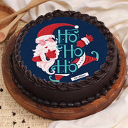 Christmas Photo Cakes - YuvaFlowers