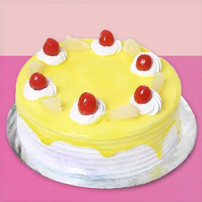 Classical Pineapple Cake - YuvaFlowers