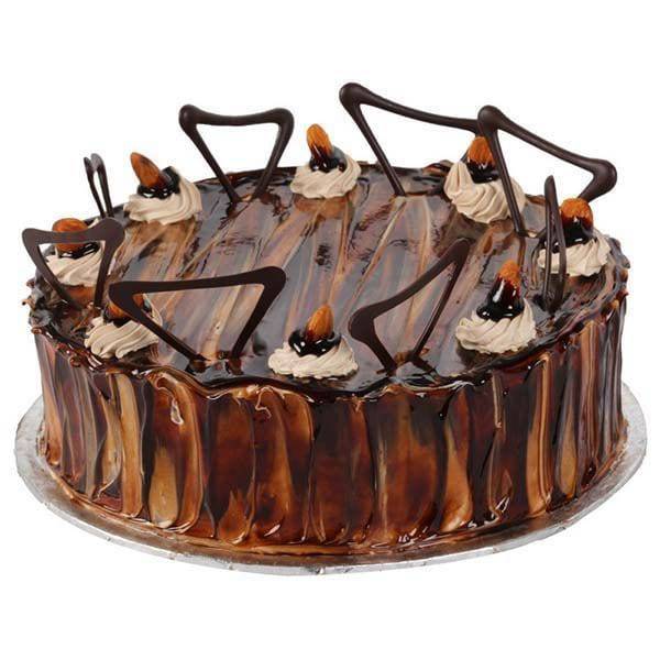 Coffee & Almond Cake 1 kg - YuvaFlowers