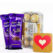 CONTEMPORARY CHOCO HAMPER - YuvaFlowers