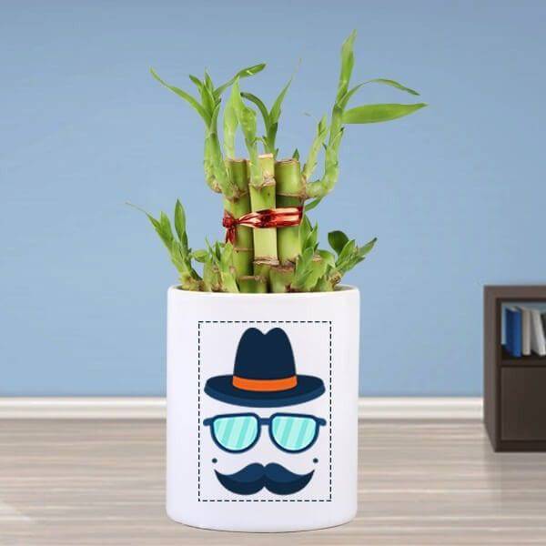 Cool Dad Personalised Mug with 2 Layer Bamboo - YuvaFlowers