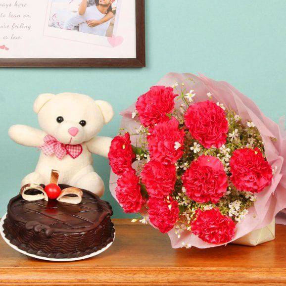 Cuddly Choco Hamper - YuvaFlowers