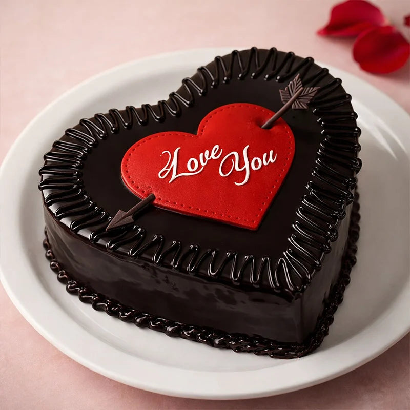 Cupids Arrow Cake
