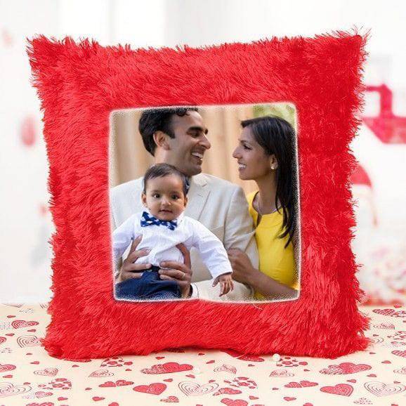 Cute Family Personalised Cushion - YuvaFlowers