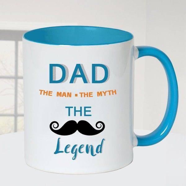 Dad The Legend Mug - YuvaFlowers