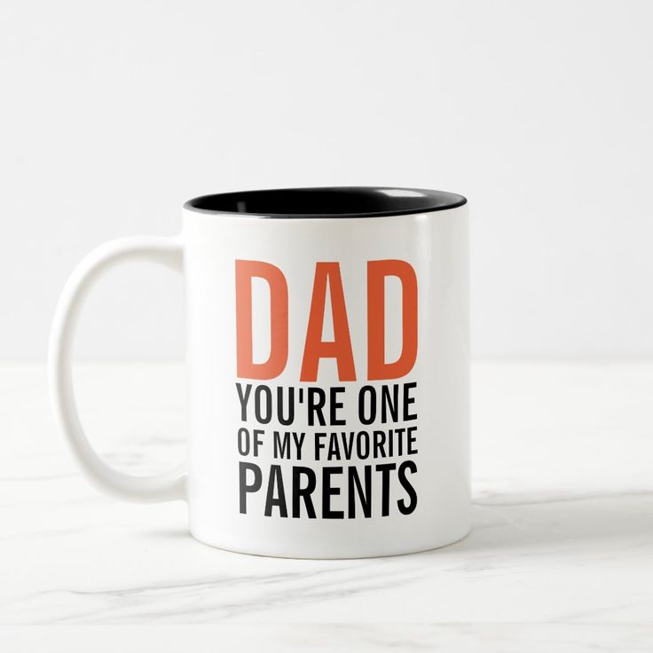 Dad You're One Of My Favorite Parents Mug - YuvaFlowers