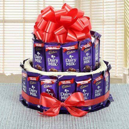 Dairy Milk Chocolate Collection - YuvaFlowers