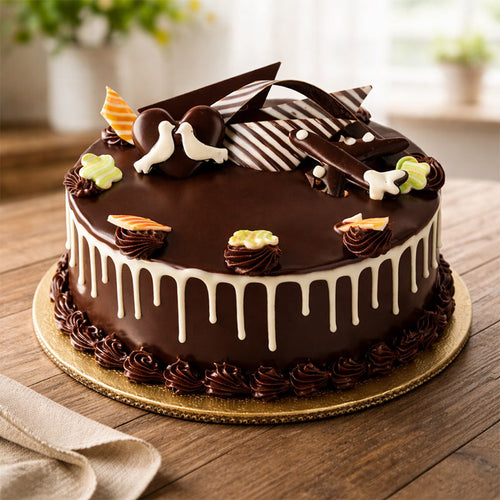 Dark Wonder Chocolate Cake Online Gift Delivery