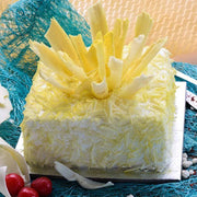 Delicious Whiteforest Cake - YuvaFlowers