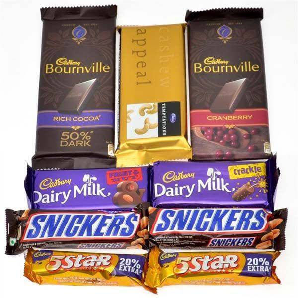 DELIGHTFUL CHOCOLATES COLLECTION - YuvaFlowers