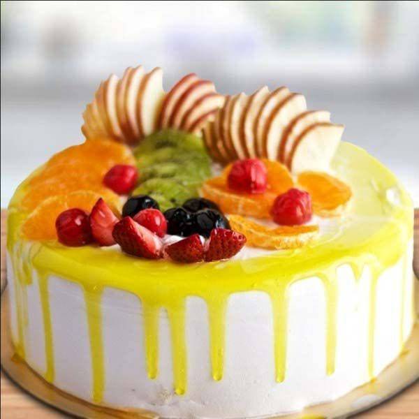 Delightful Fruit Cake - YuvaFlowers