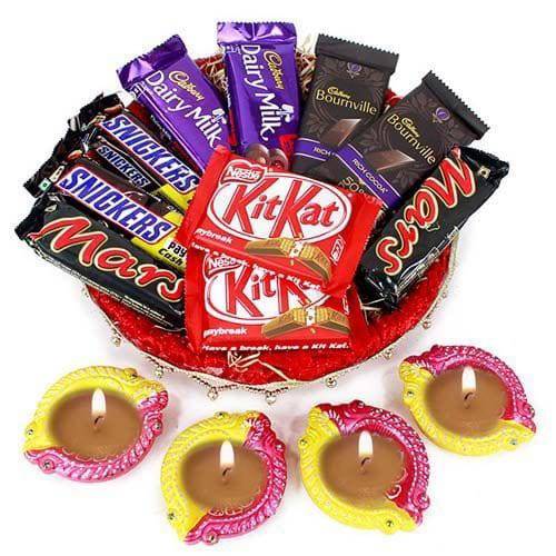 DIWAL CHOCO DELIGHT COMBO - YuvaFlowers