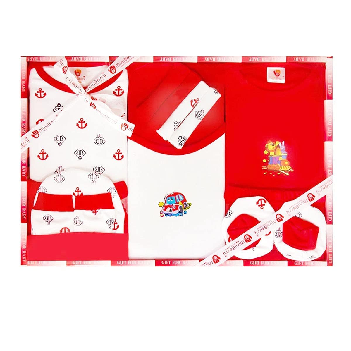EIO New Born Baby Clothing Gift Set -13 Pieces - YuvaFlowers