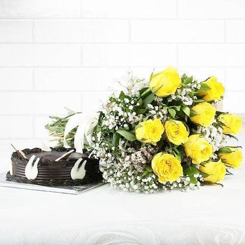 Elegant Wishes - YuvaFlowers