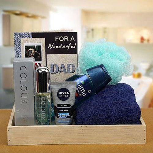 Essentials Kit For Dad - YuvaFlowers