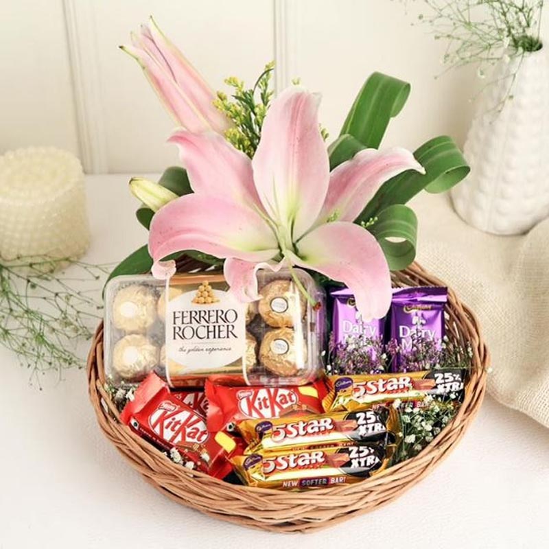 Exotic Choco Basket Diwali Special