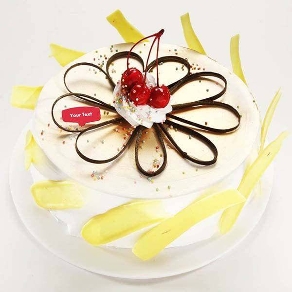 Exotic Pineapple Cake - YuvaFlowers