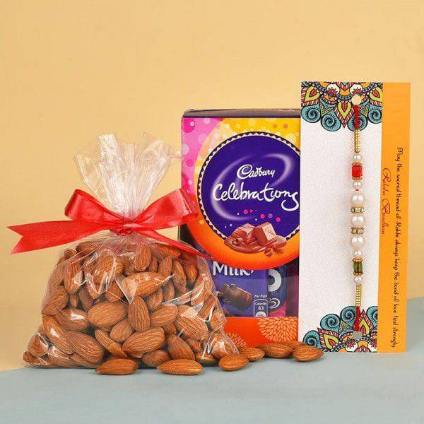 Expressive Rakhi Hamper - YuvaFlowers